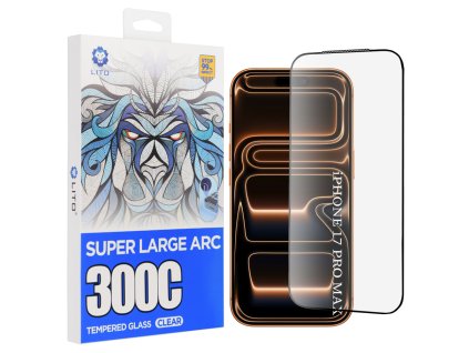 Lito - D+ Max 300C ochranné sklo pre iPhone 17 Pro Max – číra