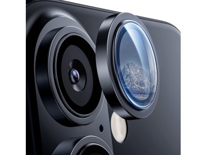 Lito - S+ Camera Glass Protector ochrana objektívu pre iPhone 17 – čierna