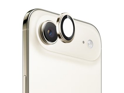 Lito - S+ Camera Glass Protector ochrana objektívu pre iPhone 17 Air – svetlozlatá