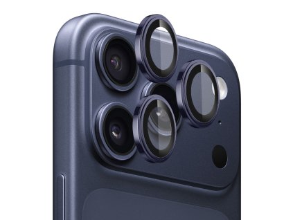 Lito - S+ Camera Glass Protector ochrana objektívu pre iPhone 17 Pro / iPhone 17 Pro Max – tmavomodrá