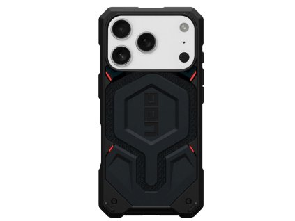 UAG - Monarch Pro ochranný obal na iPhone 17 Pro – kevlarovo čierny