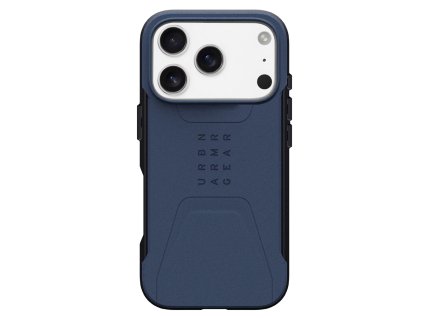 UAG - Civilian MagSafe ochranný obal na iPhone 17 Pro Max – modrý Mallard