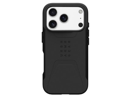 UAG - Civilian MagSafe ochranný obal na iPhone 17 Pro Max – čierny