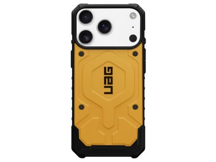 UAG - Pathfinder MagSafe ochranný obal na iPhone 17 Pro Max – žltý Heritage