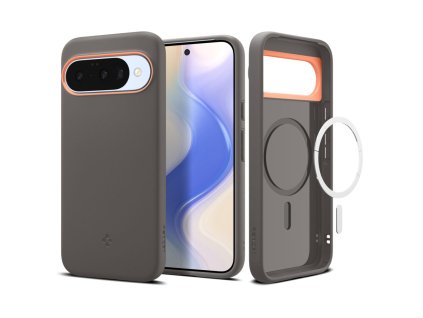 Spigen – Caseology Nano Pop MagSafe ochranný obal na Google Pixel 10 / 10 Pro – papájovo-sivý
