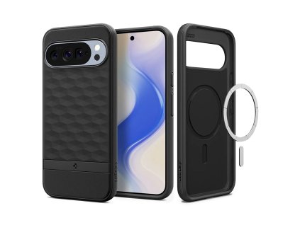 Spigen – Caseology Parallax MagSafe ochranný obal na Google Pixel 10 Pro XL – matne čierny