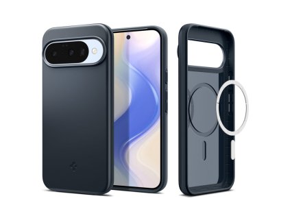 Spigen – Thin Fit MagSafe ochranný obal na Google Pixel 10 / 10 Pro – kovovo bridlicový