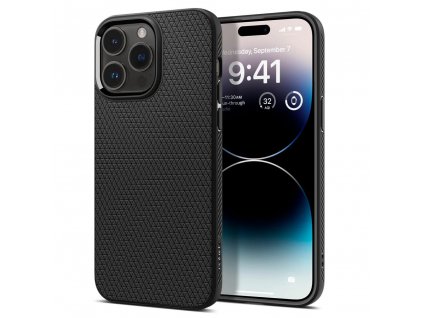 Spigen Liquid Air ochranný kryt na - iPhone 14 pro - matná čierna