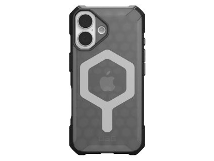 UAG – Essential Armor MagSafe odolný kryt na iPhone 17 – sivý Ash