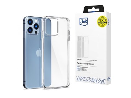 3mk - Clear Case číry obal na iPhone 14 Pro - priehľadný