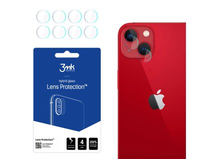 3mk - Lens Protection (4 ks) ochranné sklo objektívu na iPhone 13 – priehľadné