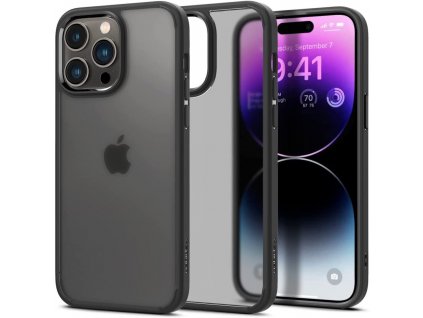 Spigen Ultra Hybrid ochranný obal na - iPhone 14 pro Max - Frost čierna