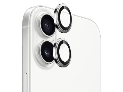 Blueo – Sapphire Crystal Original ochranné sklo objektívu na iPhone 17 – strieborné