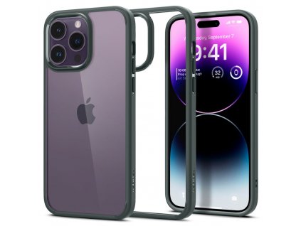 Ultra Hybrid ochranný obal na - iPhone 14 pro Max - zelená Abyss