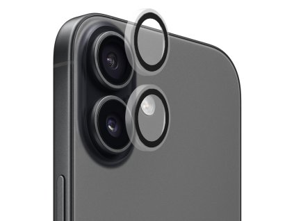 Blueo – Original Metal Frame Lens Glass kovový rámik s ochranným sklom objektívu na iPhone 17 – priehľadný