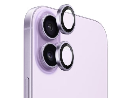 Blueo – Original Metal Frame Lens Glass kovový rámik s ochranným sklom objektívu na iPhone 17 – fialový