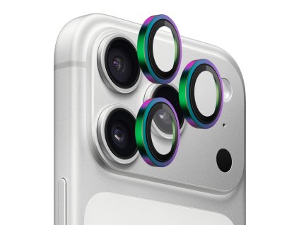 Blueo – Original Metal Frame Lens Glass kovový rámik s ochranným sklom objektívu na iPhone 17 Pro / iPhone 17 Pro Max – farebný