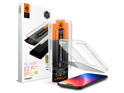 Spigen – Glas.tR EZ-FIT Pro ochranné sklo na iPhone 17 Air – Privacy
