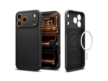 Spigen – Thin Fit MagSafe ochranný obal na iPhone 17 Pro Max – čierny