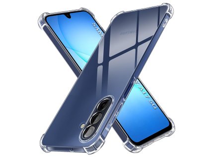 Techsuit – Shockproof Clear Silicone priehľadný odolný silikónový kryt na Samsung Galaxy A17 5G / A17 4G – priehľadný