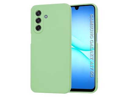Techsuit – SoftFlex mäkký kryt na Samsung Galaxy A17 5G / A17 4G – mätovo zelený
