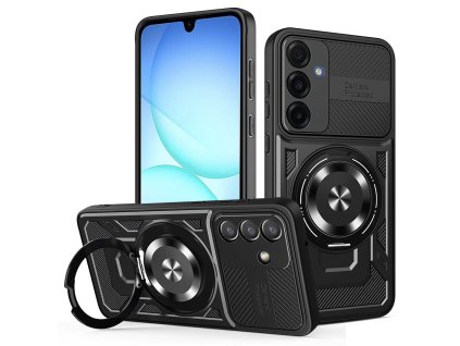 Techsuit – RuggedCam odolný kryt na Samsung Galaxy A17 5G / A17 4G – čierny