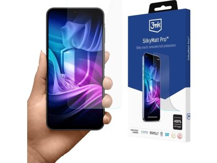 3mk - Silky Matt Pro Protective Film ochranná fólia na Samsung Galaxy A17 5G / A17 4G – priehľadná