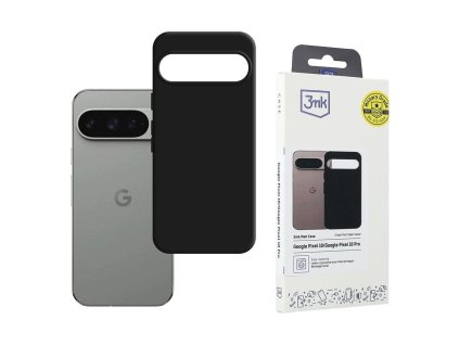 3mk - Matt Case obal na Google Pixel 10 / 10 Pro – čierny