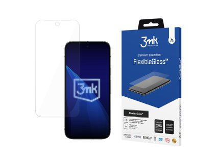 3mk - FlexibleGlass ochranné sklo na Google Pixel 9a - priehľadné