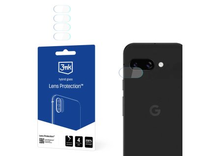 3mk - Lens Protection (4 ks) ochranné sklo objektívu na Google Pixel 9a – priehľadné