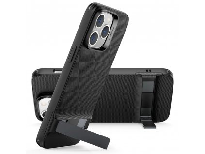 ESR Air Shield Boost Kickstand kryt na - iPhone 14 pro - priesvitná čierna