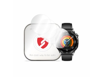 Smart Protection – Premium Classic (4 ks) ochranná fólia na Huawei Watch GT 5 46mm – priehľadná