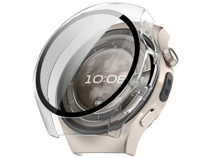 Techsuit – Defense360 Pro kryt + ochranné sklo na Huawei Watch 5 42mm – priehľadný
