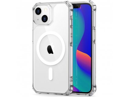 ESR Air Armor kryt na telefón HaloLock - iPhone 14 / iPhone 13 - transparentná