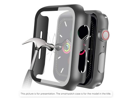 Techsuit – Defense360 Pro kryt + ochranné sklo na Huawei Watch D2 – čierny