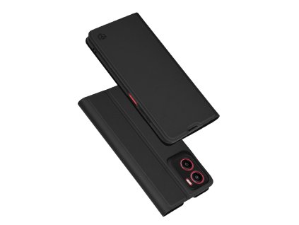 Techsuit – Magskin Book knižkové puzdro na Motorola Moto G05 / E15 – čierne