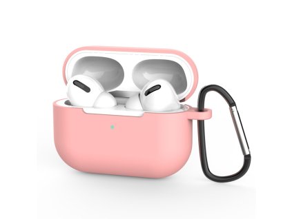 Techsuit – Silicone Case silikónové puzdro na AirPods Pro 3 (ultratenký hladký materiál) – tmavoružové