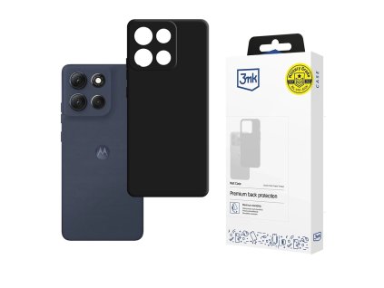 3mk - Matt Case Pro obal na Motorola Moto G86 – čierny