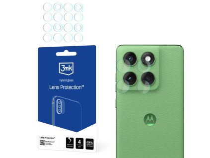 3mk - Lens Protection (4 ks) ochranné sklo objektívu na Motorola Edge 60 – priehľadné