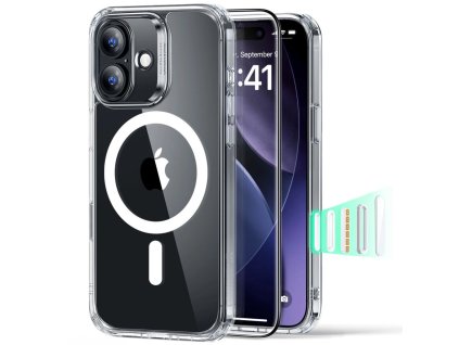 ESR - Classic Hybrid HaloLock [Included Screen Protector] - iPhone 17 - Clear