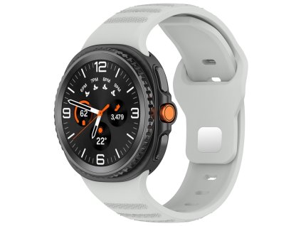 Techsuit - Watchband (W050) - Samsung Galaxy Watch8 40mm/Watch8 44mm/Watch8 Classic - Gray