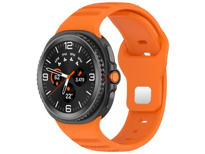 Techsuit - Watchband (W050) - Samsung Galaxy Watch8 40mm/Watch8 44mm/Watch8 Classic - Orange