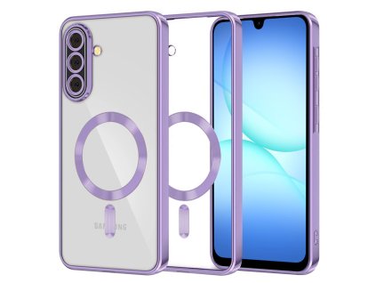 Techsuit - Luxury Crystal MagSafe - Samsung Galaxy A17 5G / A17 4G - Light Purple