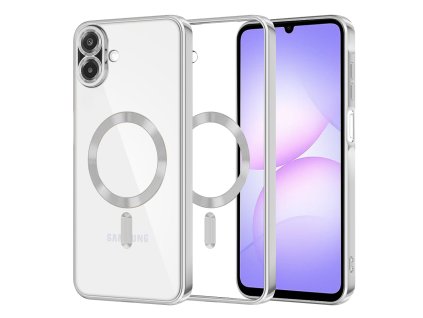 Techsuit - Luxury Crystal MagSafe - Samsung Galaxy A07 4G - Silver