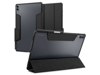 Spigen - Ultra Hybrid Pro odolné puzdro so stojanom a držiakom na S Pen pre Samsung Galaxy Tab S11 Ultra - čierne