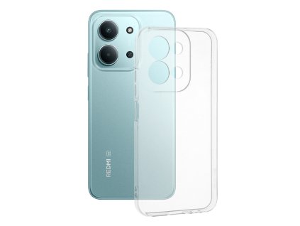 Techsuit - Clear Silicone priehľadné silikónové puzdro pre Xiaomi Redmi 15C 4G / Redmi 15C 5G - priehľadné