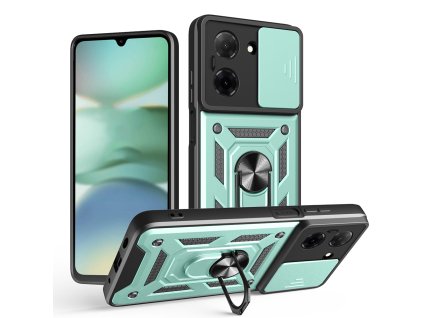 Techsuit - CamShield Series ochranné puzdro s krytom fotoaparátu pre Xiaomi Redmi A5 4G (Standard) - zelené