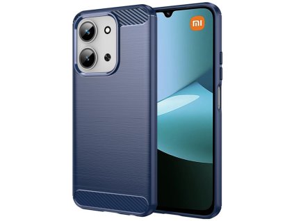 Techsuit - Carbon Silicone - Xiaomi Redmi 15C 4G / Redmi 15C 5G - Blue
