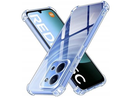Techsuit - Shockproof Clear Silicone - Xiaomi Redmi 15C 4G / Redmi 15C 5G - Clear