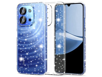Techsuit - SparkleSkin Series puzdro pre Xiaomi Redmi 15C 4G / Redmi 15C 5G – priehľadné